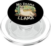 No Drama Lama Fun Cactus Desert Theme PopSockets PopGrip pour MagSafe