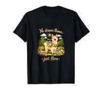 No Drama Lama Just Flora Cottagecore Forest Art T-Shirt
