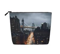 No Drama Llama Trousse à cosmétiques pour femme - Organiseur de voyage portable avec fermeture éclair, New York City, Taille unique