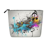 No Drama Llama Trousse à cosmétiques pour femme - Organiseur de voyage portable avec fermeture éclair, Musicale avec vaporisateur, Taille unique