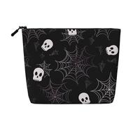 No Drama Llama Trousse à cosmétiques pour femme - Organiseur de voyage portable avec fermeture éclair, Halloween Goth, Taille unique