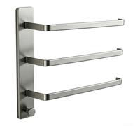 No Drill Paper Towel Holder Carbon Steel Wall Mount