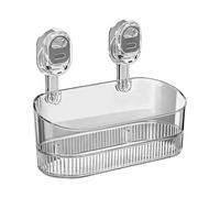 No Drill Suction Storage Box - Bathroom Organizers And Storage | Rustproof N0 Drilling Heavy Duty Removable With Suction Cup Rustproof No Drilling Organization For Bath RV Inside Bathtub Shower Tile