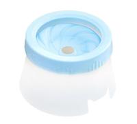 No Drip Dog Water Bowl - 18cm PP, Floating Water Dispenser, Non-Slip | Splash Proof, Slow Feeder Drinking Bowl for Indoor, Outdoor, Home, Backyard, Vet, Park, Camping, Road Trip, Car, Crate, Cage