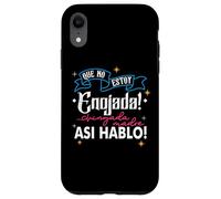 No Estoy Enojada, Asi ES Mi Cara, Latina Chingona Cabrona Coque pour iPhone XR