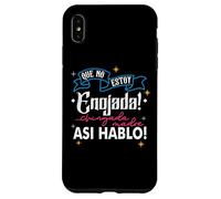 No Estoy Enojada, Asi ES Mi Cara, Latina Chingona Cabrona Coque pour iPhone XS Max