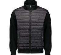 No Excess Jacket Stand Up Collar Padded Mix With Knit Black Taille: XXL | Vestes légères Outlet | Homme | Le Noir