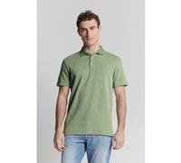 No Excess Polo 2 Coloured Jacquard Green Taille: L | Polos Outlet | Homme | Vert