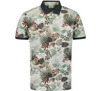 No Excess Polo Pique Allover Printed Green Taille: L | Polos Outlet | Homme | Vert
