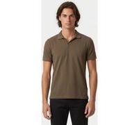 No Excess Polo V Solid Stretch Dark Moss Taille: S | Polos Outlet | Homme