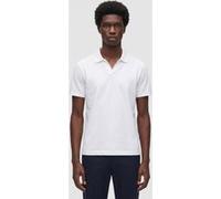No Excess Polo V Solid Stretch White Taille: XXL | Casual chemises Outlet | Homme | Blanche