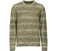 No Excess Pullover Crewneck Cable Jacquard Degrade Colours Smoke Taille: XXL | Pulls Outlet | Homme