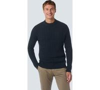 No Excess Pullover Crewneck Cable Jacquard Night Taille: XXL | Pulls Outlet | Homme | Le Noir
