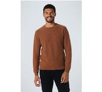 No Excess Pullover Crewneck Garment Dyed + Stone Washed Caramel Taille: XXL | Pulls Outlet | Homme | Marron