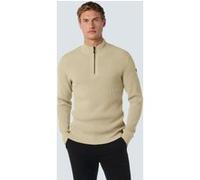 No Excess Pullover Half Zipper Solid Jacquard Cement Taille: XXL | Pulls col roulé Outlet | Homme