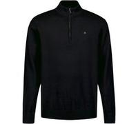 No Excess Pullover Half Zipper Solid Knit Black Taille: M | Pulls col roulé Outlet | Homme | Le Noir