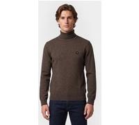No Excess Pullover Roll Neck Taupe Taille: S | Pulls col roulé Outlet | Homme | Le Noir