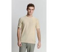 No Excess Pullover Short Sleeve Crewneck Solid Slub Knit Cement Taille: XL | Pulls Outlet | Homme