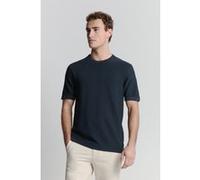 No Excess Pullover Short Sleeve Crewneck Solid Slub Knit Night Taille: XXL | Pulls Outlet | Homme | Le Noir