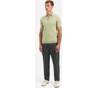No Excess Pullover Short Sleeve Polo Solid Light Moss Taille: S | Pulls Outlet | Homme