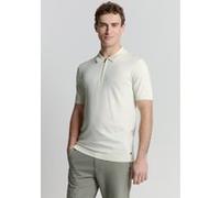 No Excess Pullover Short Sleeve Polo Zip Solid Offwhite Taille: XXXL | Pulls Outlet | Homme | Blanc