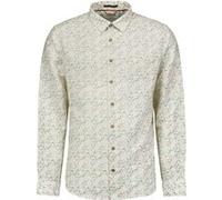 No Excess Shirt Allover Printed With Linen White Taille: S | Casual chemises Outlet | Homme | Blanche