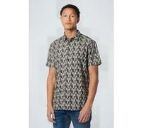 No Excess Shirt Short Sleeve Allover Printed Light Aqua Taille: L | Casual chemises Outlet | Homme | Cyan