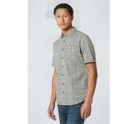 No Excess Shirt Short Sleeve Allover Printed Stretch Light Aqua Taille: M | Casual chemises Outlet | Homme | Cyan