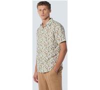 No Excess Shirt Short Sleeve Allover Printed With Linen Green Taille: XXXL | Casual chemises Outlet | Homme | Vert