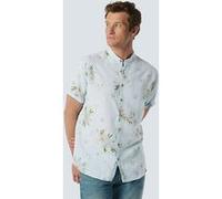 No Excess Shirt Short Sleeve Allover Printed With Linen Sky Taille: S | Casual chemises Outlet | Homme | Blanche