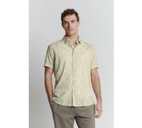 No Excess Shirt Short Sleeve Allover Printed Yellow Taille: XL | Casual chemises Outlet | Homme | Jaune