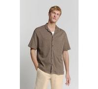 No Excess Shirt Short Sleeve Jersey Revers Collar Allover Printed Cara Taille: S | Casual chemises Outlet | Homme