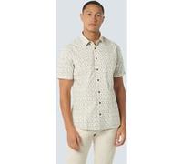 No Excess Shirt Short Sleeve Stretch Allover Printed Green Taille: M | Casual chemises Outlet | Homme | Vert