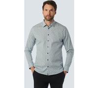No Excess Shirt Stretch Allover Printed Cloud Taille: M | Casual chemises Outlet | Homme