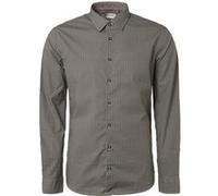 No Excess Shirt Stretch Allover Printed Responsible Choice Port Wine Taille: S | Casual chemises Outlet | Homme | Rouge