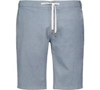 No Excess Short 2 Coloured Stripe With Linen Garment Dyed Stretch Ice Taille: S | Shorts de Sport Outlet | Homme | Blanche