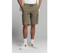 No Excess Short Stretch Cargo Garment Dyed Dark Moss Taille: L | Pantalons Cargo Outlet | Homme