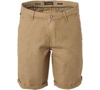 No Excess Short With Linen Garment Dyed Chino Khaki Taille: 40 | Shorts de Sport Outlet | Homme | Blanche
