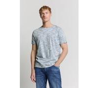 No Excess T-shirt Crewneck Multi Coloured Melange Stripes Sky Taille: S | T-shirts avec imprimés Outlet | Homme