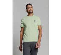 No Excess T-shirt Crewneck Slub Placed Prints Mint Taille: S | T-shirts avec imprimés Outlet | Homme | Cyan