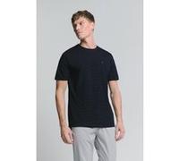 No Excess T-shirt Crewneck Small Pin Stripe Deep Blue Taille: M | T-shirts Basiques Outlet | Homme | Bleu
