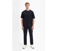 No Excess T-shirt Crewneck Solid Heavy Interlock Black Taille: M | T-shirts Basiques Outlet | Homme | Le Noir