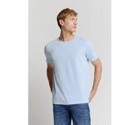 No Excess T-shirt Crewneck Solid Relief Knit Sky Taille: XL | T-shirts Basiques Outlet | Homme