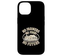 NO Farmers Food Or Future I Stand with Farmer Fresh Cultures Coque pour iPhone 14