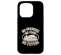 NO Farmers Food Or Future I Stand with Farmer Fresh Cultures Coque pour iPhone 15 Pro