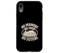 NO Farmers Food Or Future I Stand with Farmer Fresh Cultures Coque pour iPhone XR