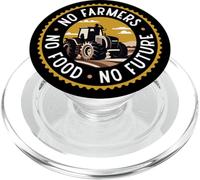 No Farmers No Food No Future Agriculture agricole PopSockets PopGrip pour MagSafe