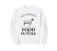 No Farmers No Food No Future (Graphique Mouton) Sweatshirt