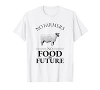 No Farmers No Food No Future (Graphique Mouton) T-Shirt