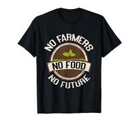 No Farmers No Food No Future | Local Farm Lover Funny Farmer T-Shirt